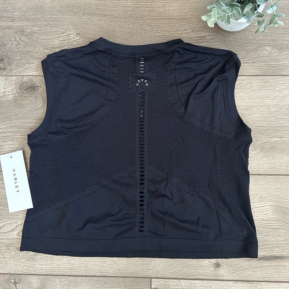 NWT Varley Black Muscle Tee Women's Size XXS/XS - Picture 6 of 7